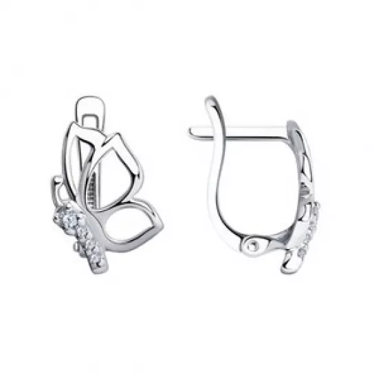 Серьги из серебра