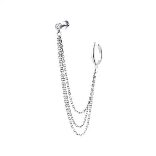 Серьга из серебра