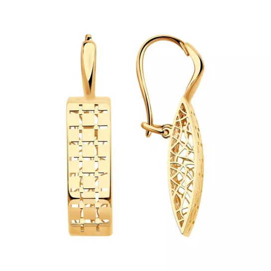 Серьги из золота