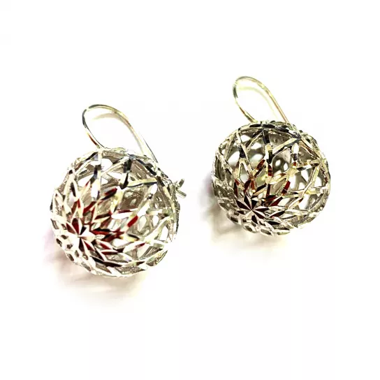 Серьги из серебра