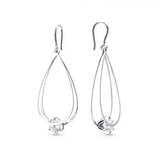 Серьги из серебра