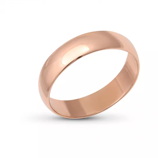 Кольцо обручальное из золота