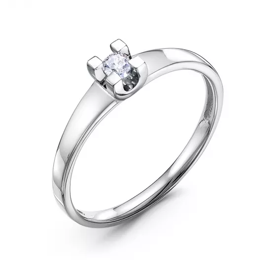 Кольцо с бриллиантами из золота