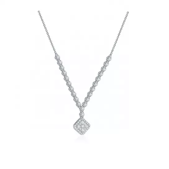 Колье с бриллиантами из золота