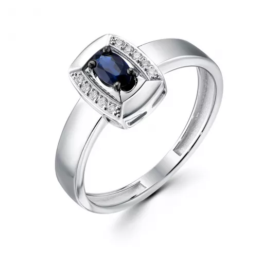 Кольцо с бриллиантами из золота