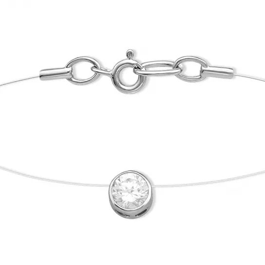 Колье из серебра