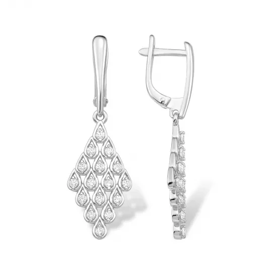 Серьги из серебра