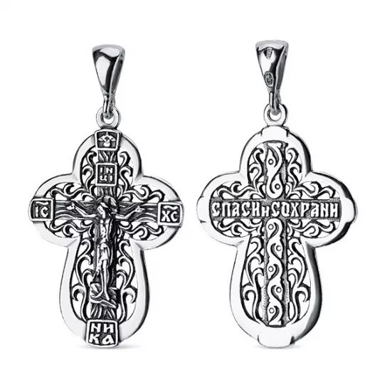 Крест из серебра
