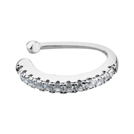 Серьга из серебра